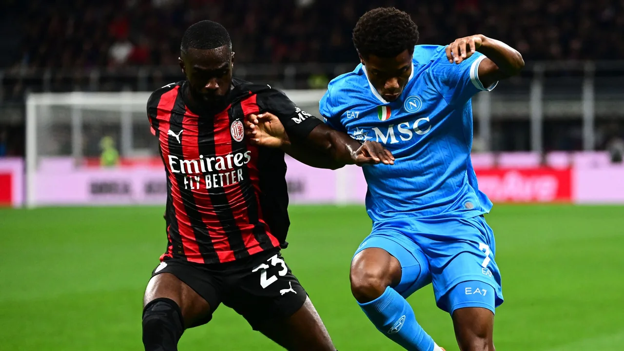 موعد مباراة كأس السوبر الإيطالي 2025-2026 بين نابولي وميلان والقنوات الناقلة